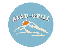 Azad-Grill logo.